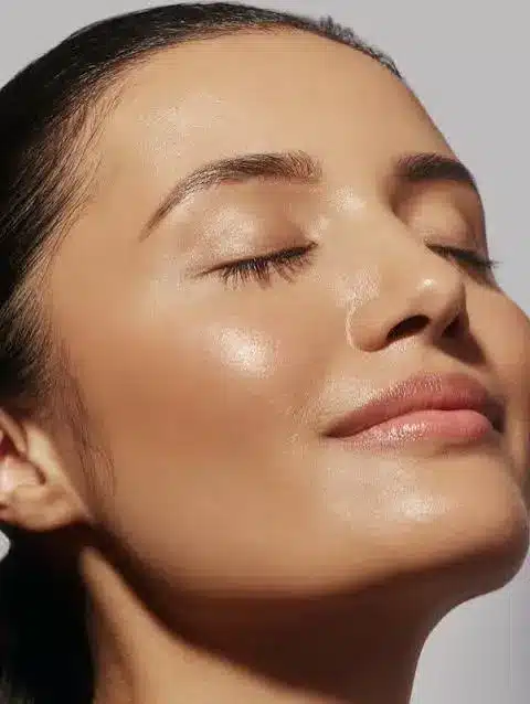 glowing skin